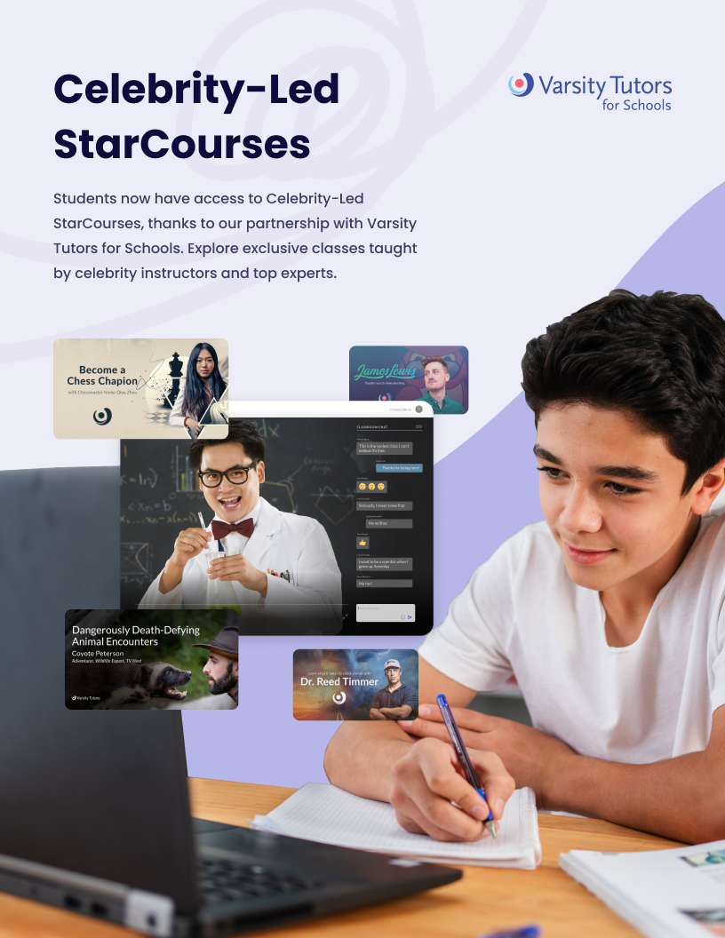 Celebrity Led Courses Celebrity Led Courses